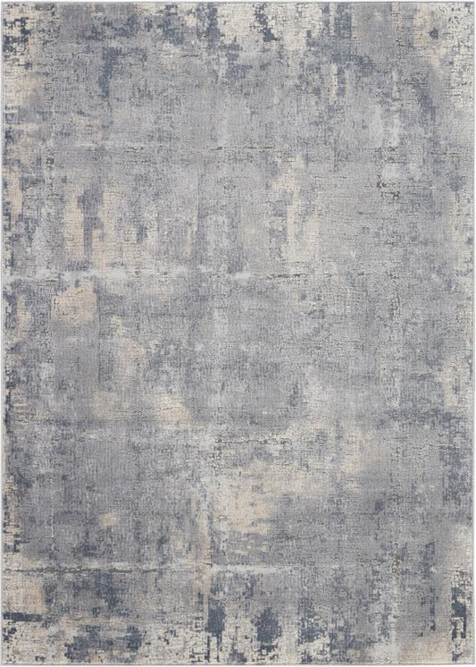 Nourison - Rustic Textures RUS06 Bone and Beige 53in x 73in Rustic Area Rug - RUS06-99446462305 veiw 1
