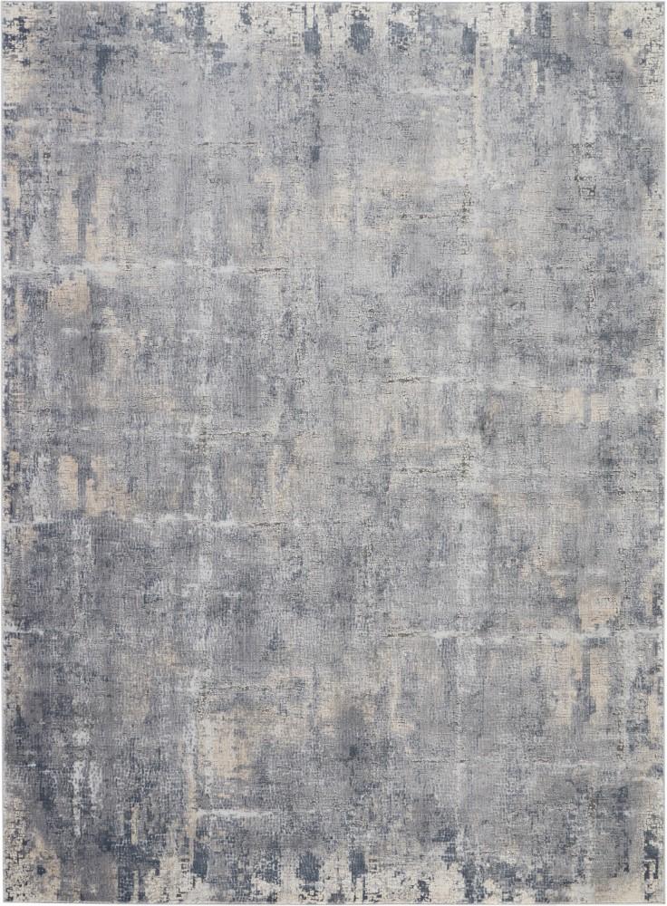 Nourison - Rustic Textures RUS06 Bone and Beige 93in x 129in Oversized Rug - RUS06-99446462268 veiw 1