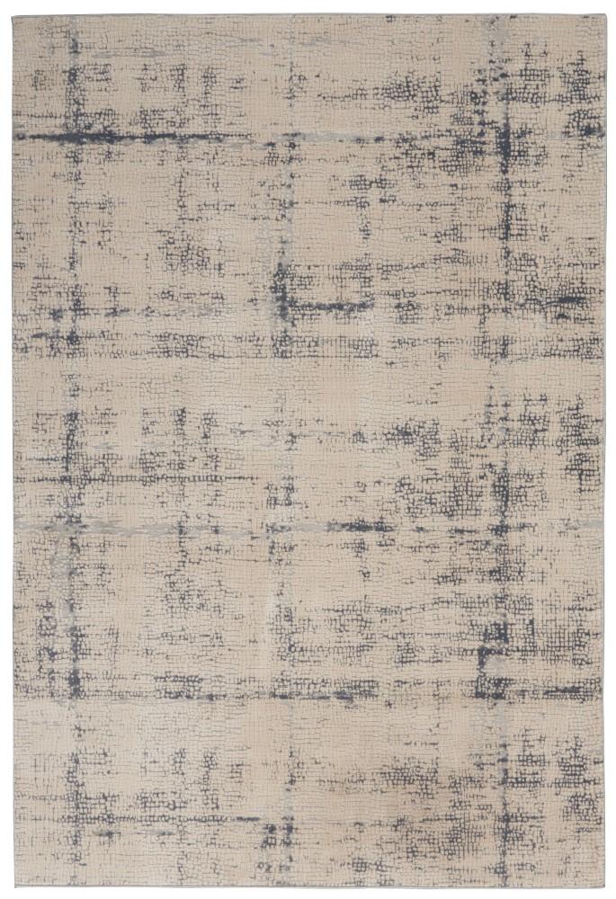 Nourison - Rustic Textures RUS06 Ivory and Grey 311in x 511in Rustic Area Rug - RUS06-99446476319 veiw 1