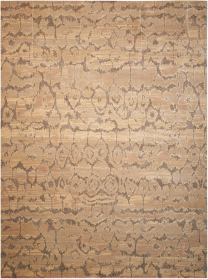 Nourison - Silken Allure SLK10 Beige 56in x 8 Area Rug - SLK10-99446182623_CLOSEOUT veiw 1