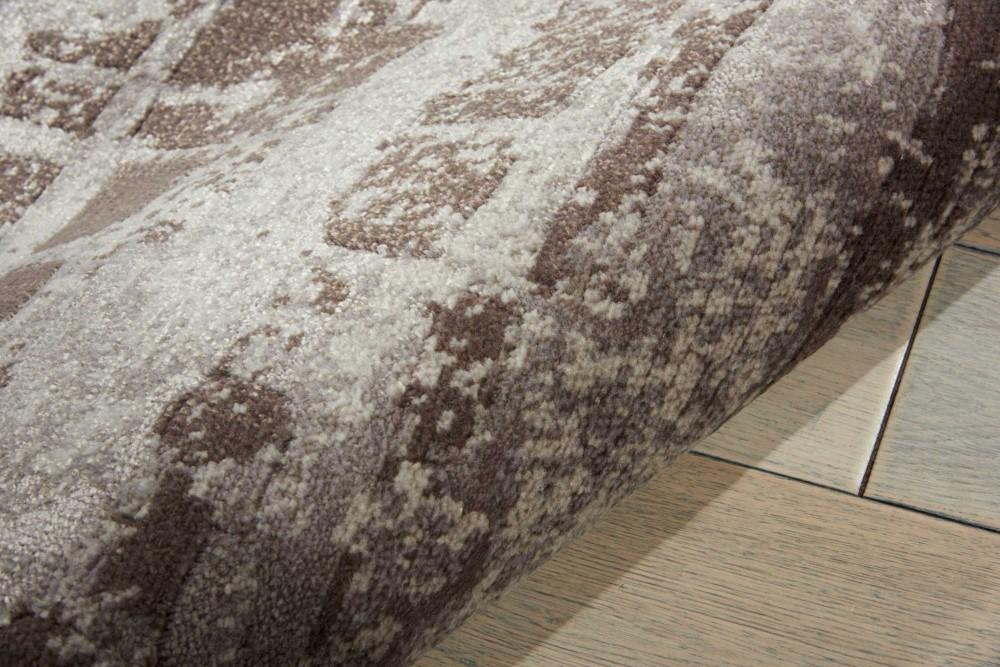 Nourison - Twilight TWI10 Charcoal and Grey 79in x 99in Large Rug - TWI10-99446292803 veiw 2