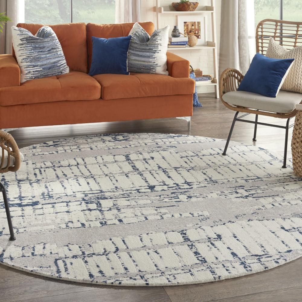 Nourison - Twilight 8 x Round Area Rug - TWI10-99446788764 veiw 3