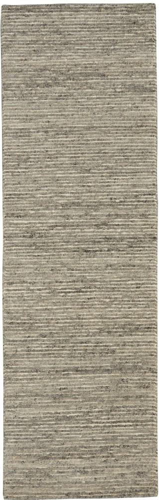 Calvin Klein - Kathmandu 23inx75in Grey All - Natural Fibers Area Rug - CK920-99446740335 veiw 1