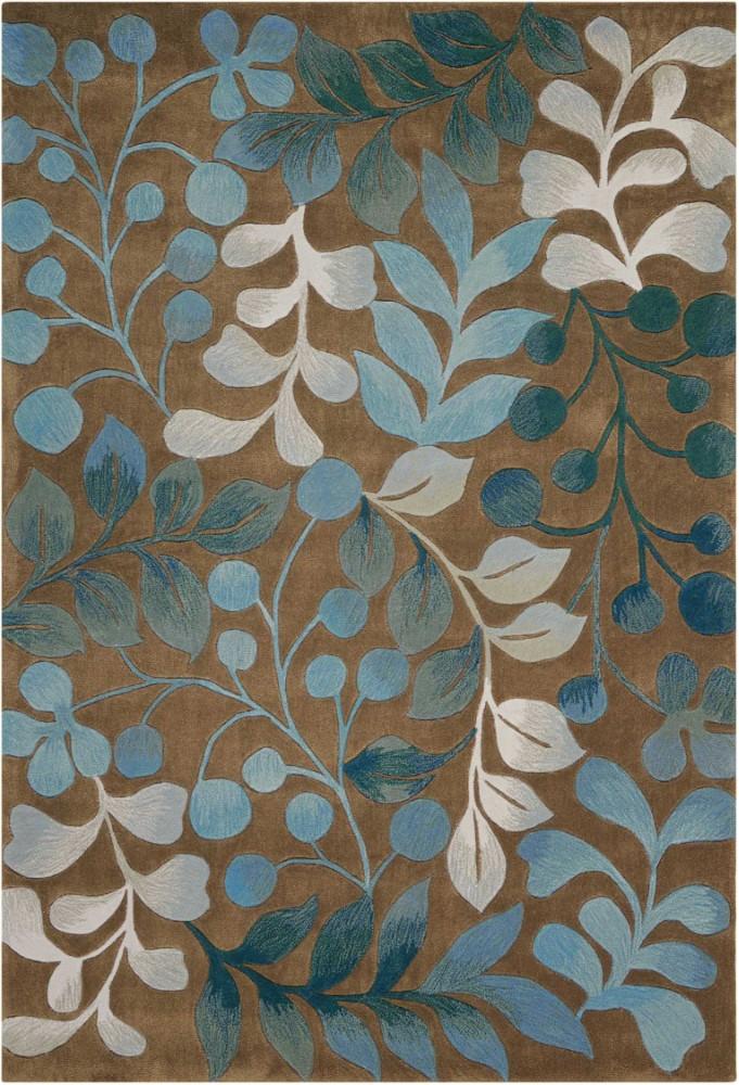 Nourison - Contour CON02 Brown 5 x 76in Area Rug - CON02-99446045881 veiw 1