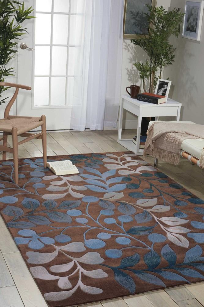 Nourison - Contour CON02 Brown 5 x 76in Area Rug - CON02-99446045881 veiw 2