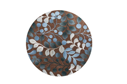 Nourison - Contour CON02 Brown 8 x Round Rug - CON02-99446316479 veiw 1