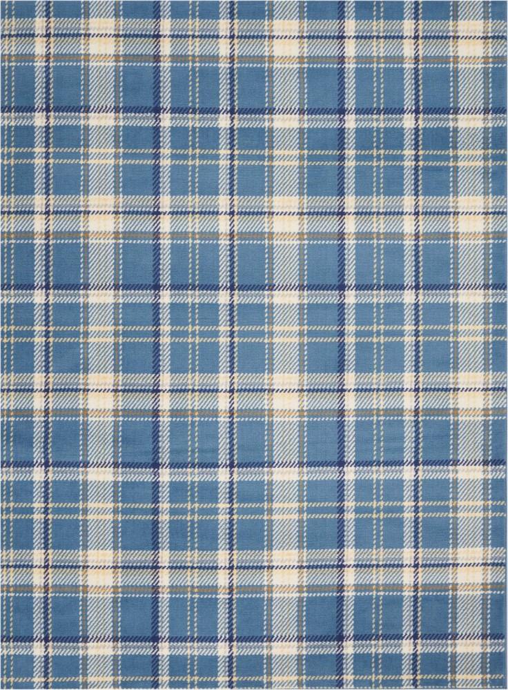Nourison - Grafix GRF03 Blue 53in x 73in Area Rug - GRF03-99446411617 veiw 1