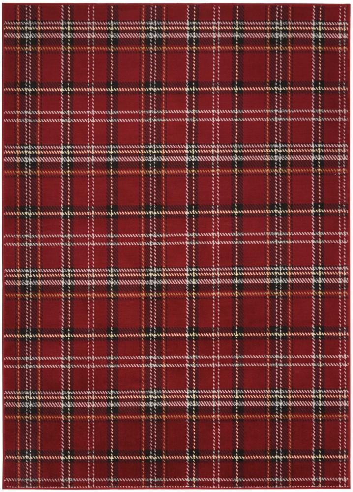 Nourison - Grafix GRF03 Red 53in x 73in Area Rug - GRF03-99446394729 veiw 1