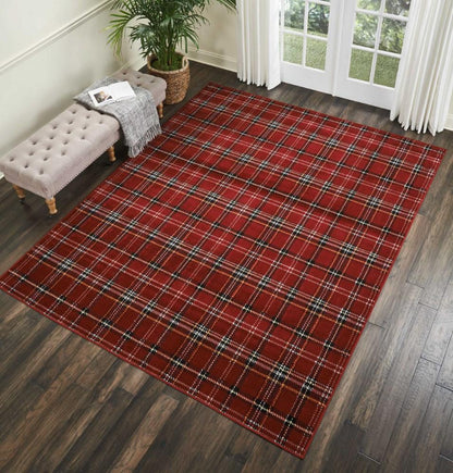 Nourison - Grafix GRF03 Red 710in x 910in Large Rug - GRF03-99446394736 veiw 2