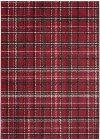 Nourison - Grafix GRF03 Red 7x10 Area Rug - GRF03-99446809421 veiw 1