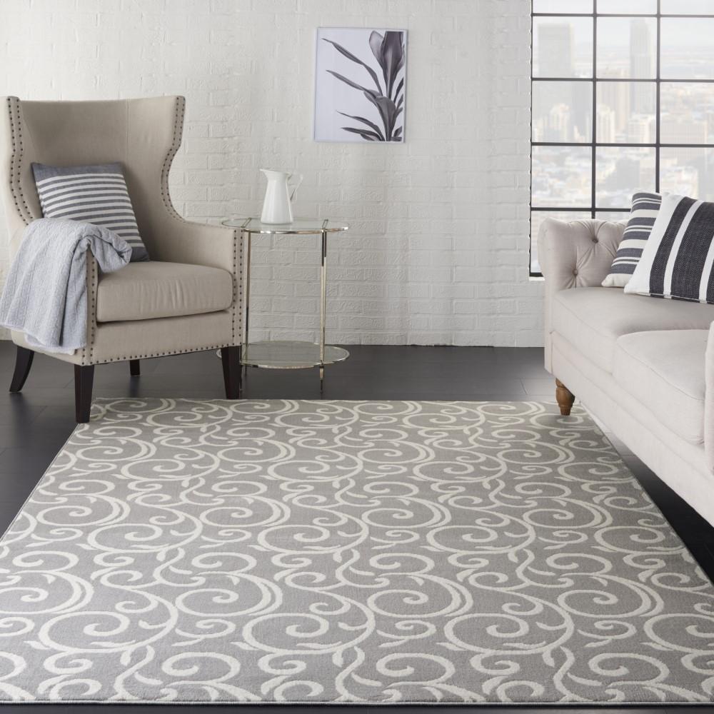 Nourison - Grafix GRF19 Bone 53in x 73in Area Rug - GRF19-99446411921 veiw 2