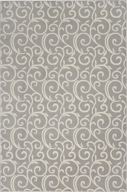 Nourison - Grafix GRF19 Bone 6x9 Area Rug - GRF19-99446459176 veiw 1