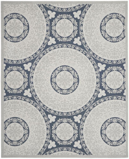 Nourison - Key Largo 810in x 1110in Blue Area Rug - KLG03-99446771162_CLOSEOUT veiw 1