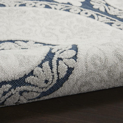 Nourison - Key Largo 810in x 1110in Blue Area Rug - KLG03-99446771162_CLOSEOUT veiw 2