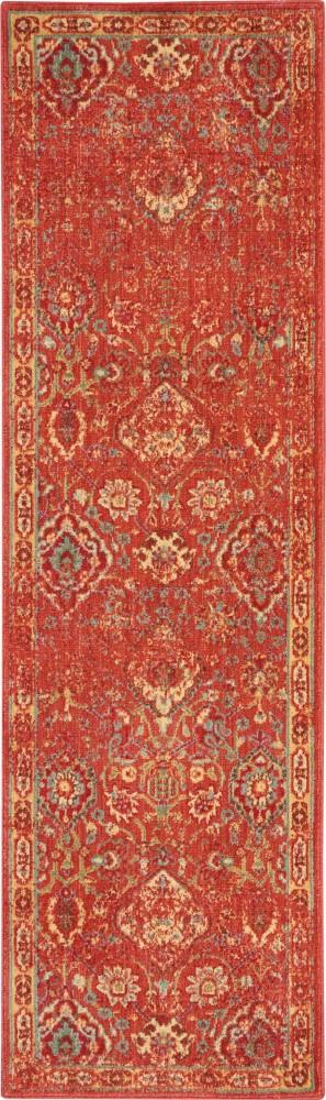 Nourison - Somerset ST90 Red 23in x 8 Hallway Rug - ST90-99446469649 veiw 1