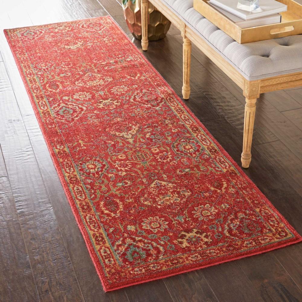 Nourison - Somerset ST90 Red 2 x 59in Hallway Rug - ST90-99446469618 veiw 2