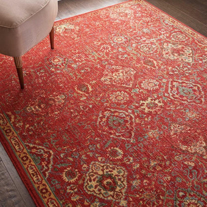 Nourison - Somerset ST90 Red 36in x 56in Oriental Area Rug - ST90-99446469700 veiw 2