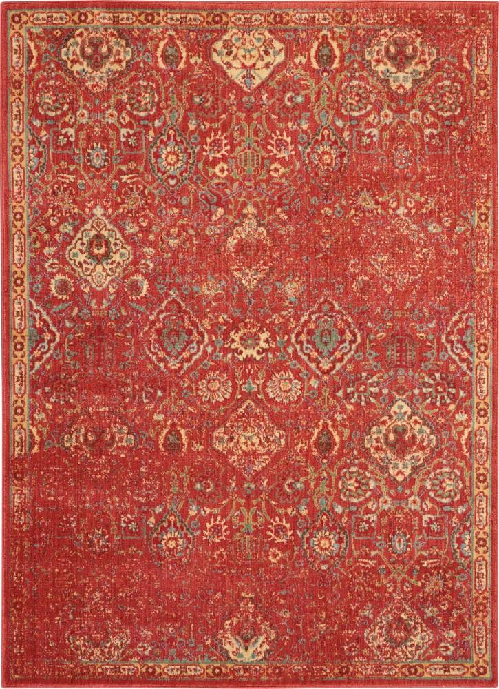 Nourison - Somerset ST90 Red 53in x 75in Oriental Area Rug - ST90-99446469731 veiw 1