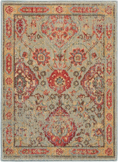 Nourison - Somerset 2 x 29in Light Green Area Rug - ST90-99446098771 veiw 1