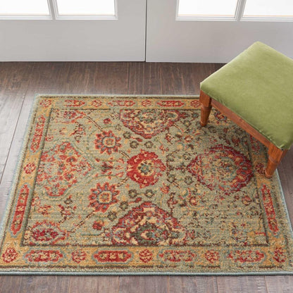 Nourison - Somerset 2 x 29in Light Green Area Rug - ST90-99446098771 veiw 2