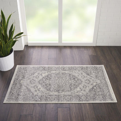 Nourison - Tranquil 2x4 Ivory/Bone Vintage Small Rug - TRA05-99446485014 veiw 3