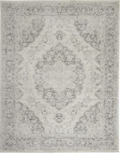 Nourison - Tranquil TRA05 Ivory/Bone 810in x 1110in Oversized Rug - TRA05-99446485106 veiw 1