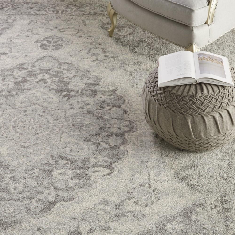 Nourison - Tranquil TRA05 Ivory/Bone 8 x 10 Oversized Rug - TRA05-99446485076 veiw 3