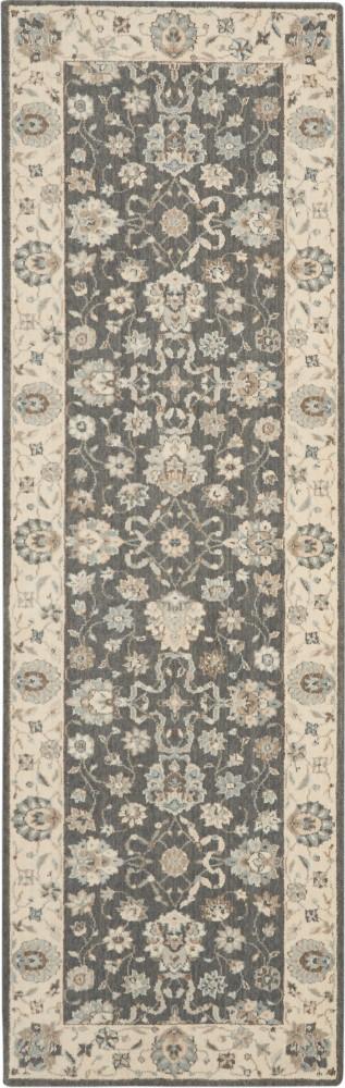 Nourison - Living Treasures 26in x 8 Bone and Ivory Area Rug - LI16-99446738424_CLOSEOUT veiw 1