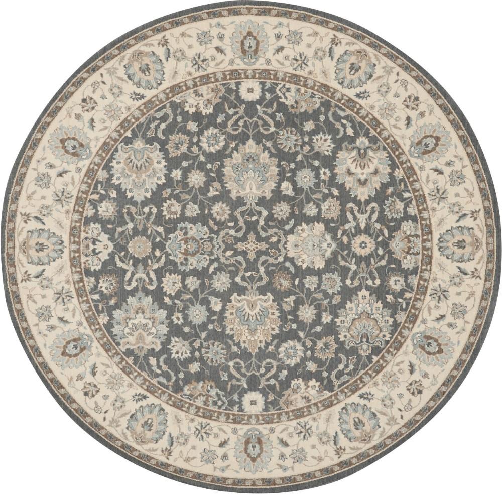 Nourison - Living Treasures 710in x Round Area Rug - LI16-99446738578_CLOSEOUT veiw 1