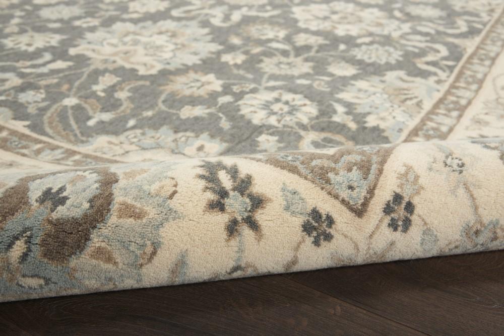 Nourison - Living Treasures 76in x 96in Bone and Ivory Area Rug - LI16-99446738554_CLOSEOUT veiw 2