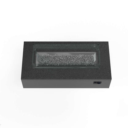 Sunset West - Bazaar - Black Granite Rectangular Fire Table - SW6805-FT6030 veiw 2