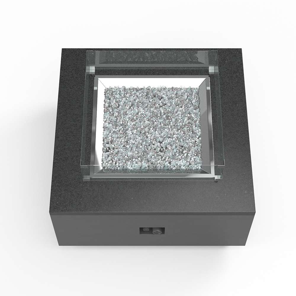 Sunset West - Bazaar - Black Granite Square Fire Table - SW6805-FT4242_CLOSEOUT veiw 2