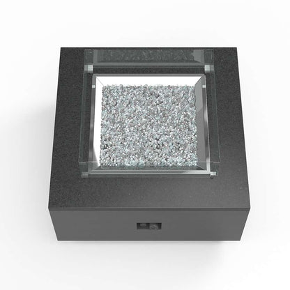 Sunset West - Bazaar - Black Granite Square Fire Table - SW6805-FT4242_CLOSEOUT veiw 2