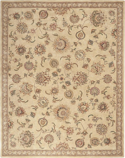 Nourison - 2000 2360 Beige 86in x 116in Area Rug - 2360-99446157430 veiw 1
