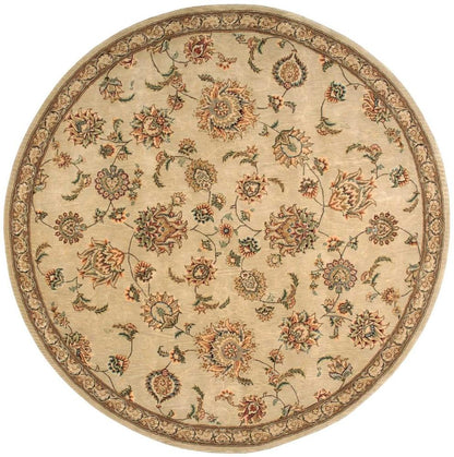 Nourison - 2000 2360 Beige 8 x Round Area Rug - 2360-99446157423 veiw 1