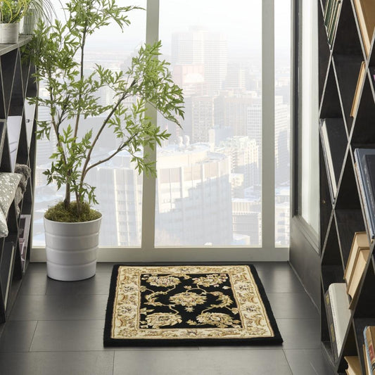 Nourison - 2000 2x3 Accent Size Black Area Rug - 2022-99446720559 veiw 2