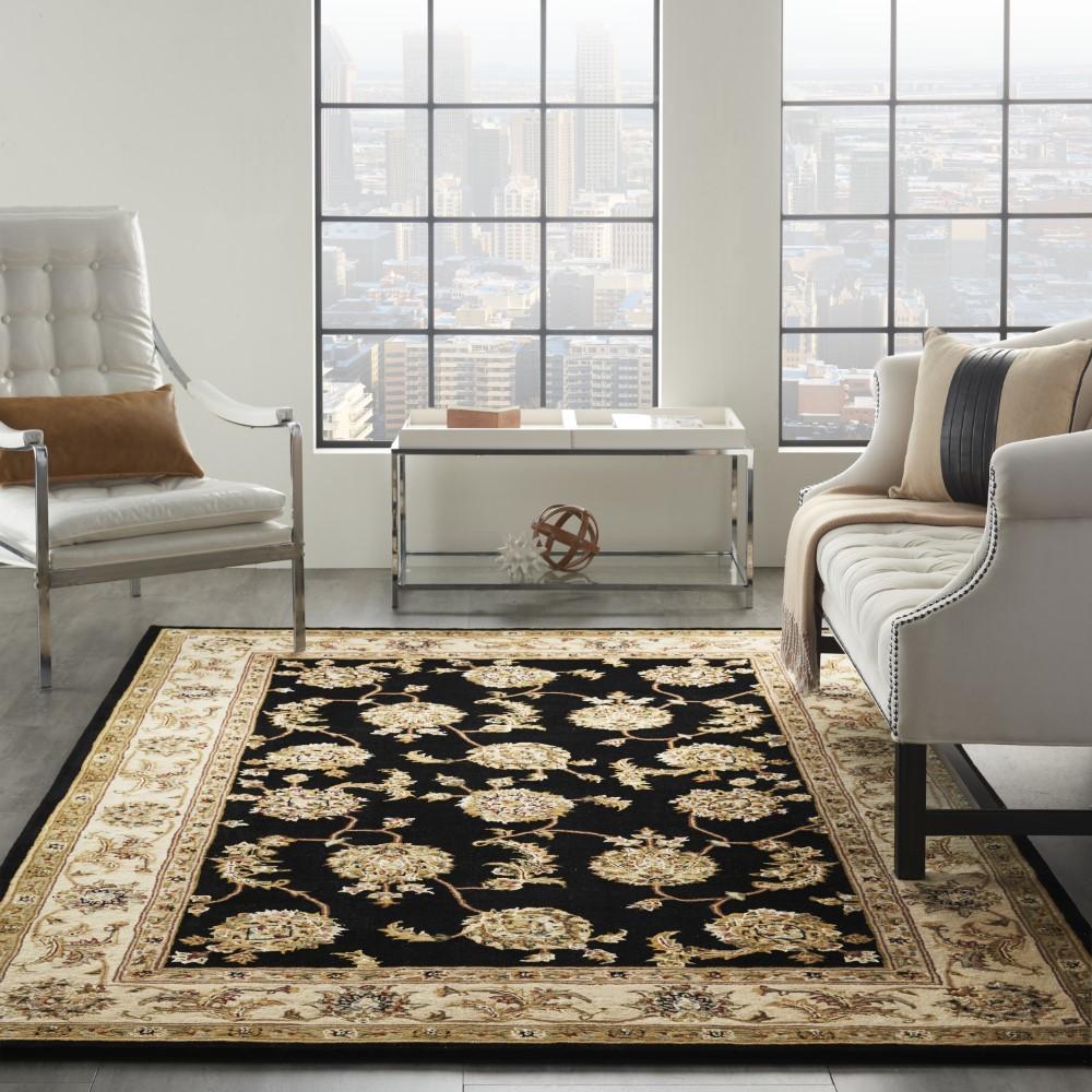 Nourison - 2000 39in x 59in Black Area Rug - 2022-99446720641 veiw 2