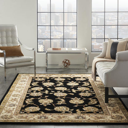 Nourison - 2000 39in x 59in Black Area Rug - 2022-99446720641 veiw 2