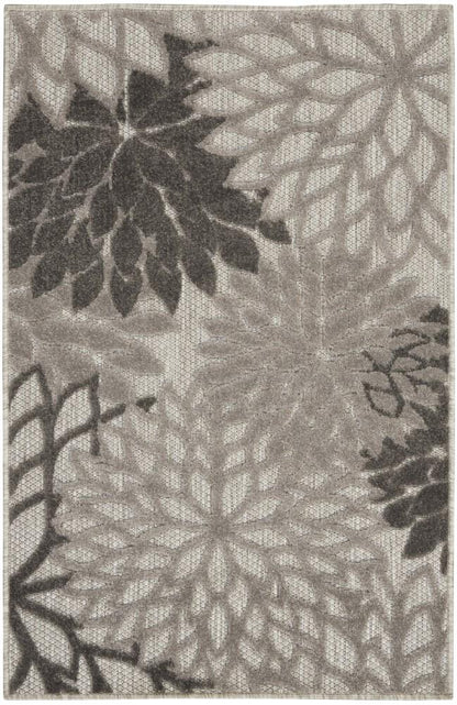 Nourison - Aloha 28in x 4 Silver Grey Area Rug - ALH05-99446779069 veiw 1