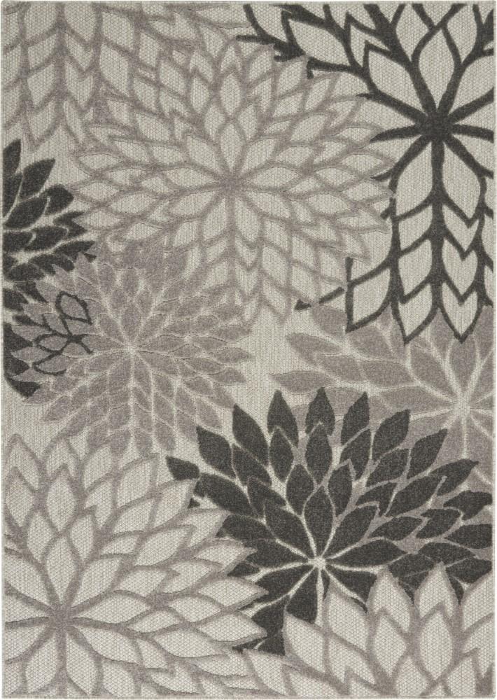 Nourison - Aloha 6x9 Silver Grey Area Rug - ALH05-99446779298 veiw 1