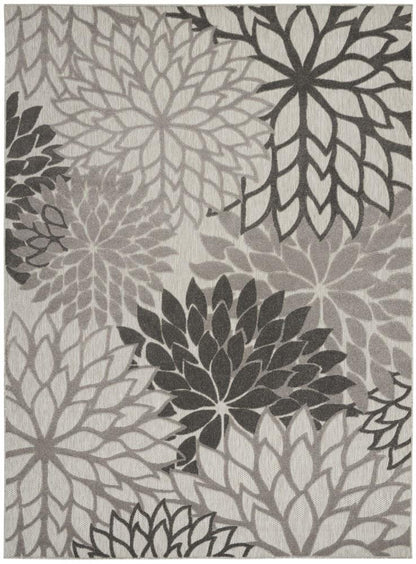 Nourison - Aloha 96in x 13 Silver Grey Area Rug - ALH05-99446779151 veiw 1