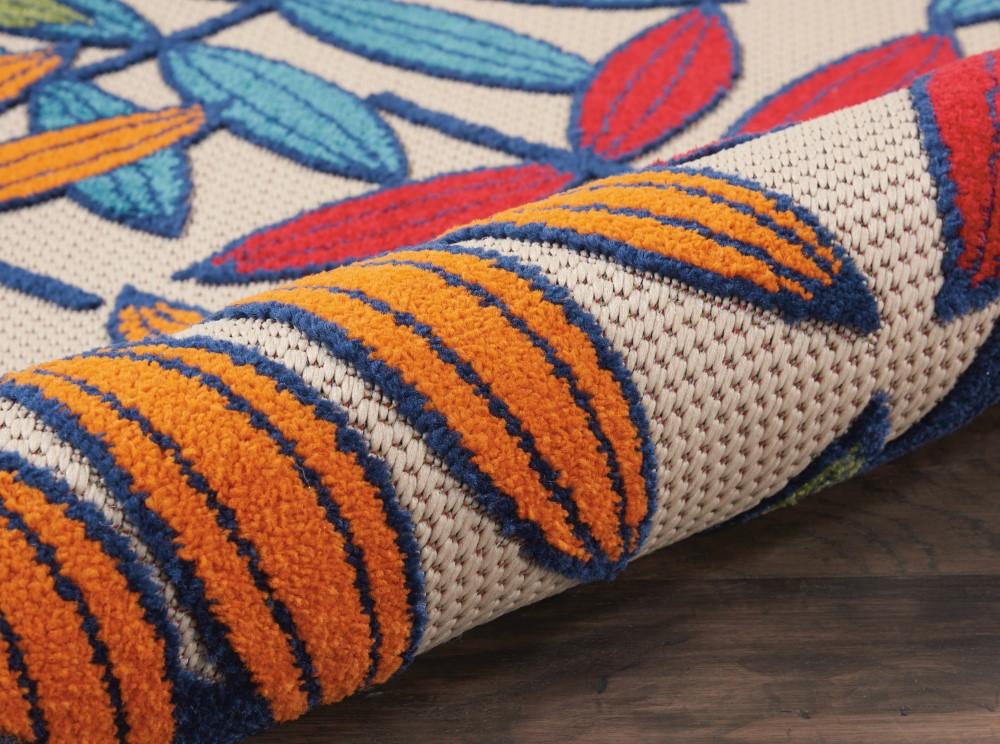 Nourison - Aloha ALH18 Multicolor 28in x 4 Indoor-outdoor Area Rug - ALH18-99446267283 veiw 3