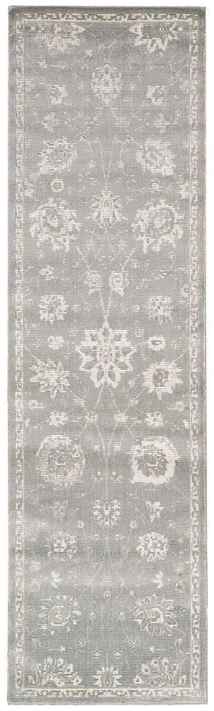 Nourison - Luminance LUM06 Grey 23in x 8 Hallway Rug - LUM06-99446194596_CLOSEOUT veiw 1