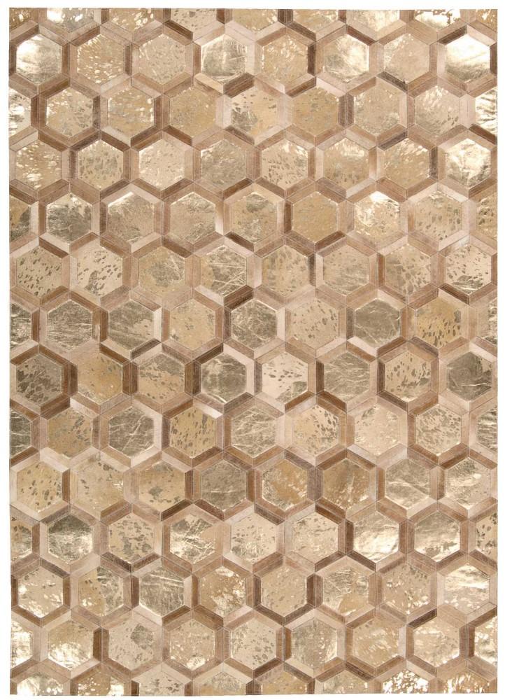 Michael Amini - - City Chic MA100 Yellow 53in x 75in Area Rug - MA100-99446305398 veiw 2