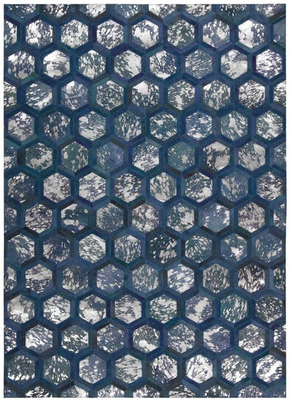 Michael Amini - - City Chic MA100 Blue 8x10 Rug - MA100-99446305701 veiw 2