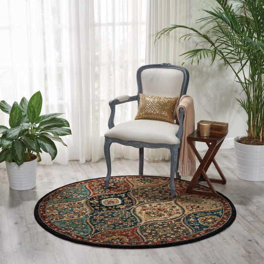 Nourison - 2020 NR203 5 x Round Area Rug - NR203-99446363695 - CLOSEOUT veiw 2