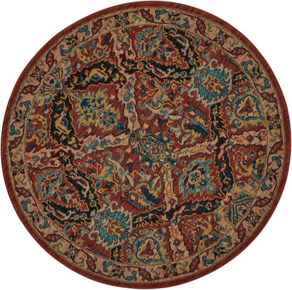 Nourison - 2020 NR205 5 x Round Area Rug - NR205-99446363756 - CLOSEOUT veiw 1