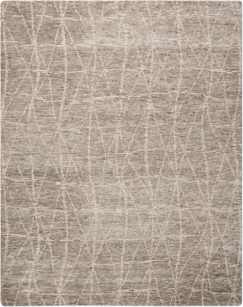 Nourison - Ellora ELL02 Beige 86in x 116in Oversized Handmade Rug - ELL02-99446384775 veiw 1