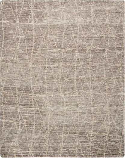 Nourison - Ellora ELL02 Beige 86in x 116in Oversized Handmade Rug - ELL02-99446384775 veiw 1
