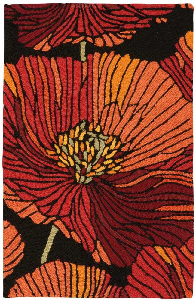 Nourison - Fantasy 19in x 29in Black Area Rug - FA24-99446217691 veiw 1